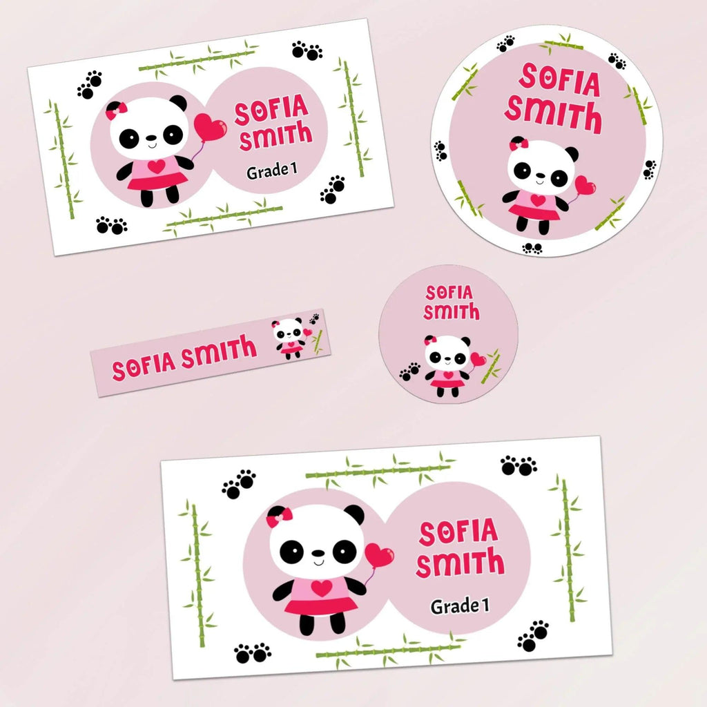 Cute sticker pack, School name labels, Personalized daycare labels, Kids Name Labels, School supply labels, Student stickers, classroom - Lovely Printable Party