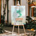 Axolotl Birthday Welcome Sign - Instant Download Digital Template - Lovely Printable Party