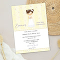 Daisy Floral Communion Invitation - Lovely Party