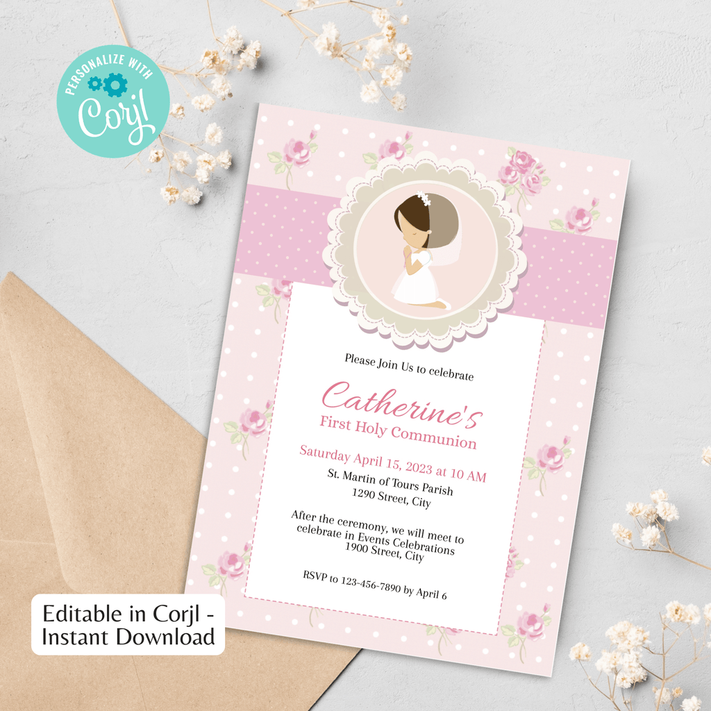 Invitation à la Première Communion