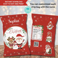 Chip Bags for Holiday Fun - Christmas template | Editable - Lovely Printable Party