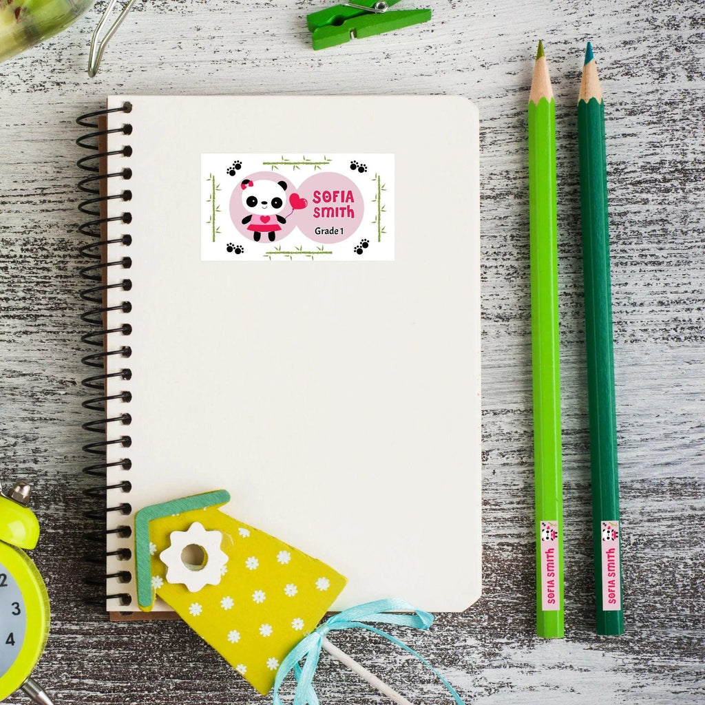 Cute sticker pack, School name labels, Personalized daycare labels, Kids Name Labels, School supply labels, Student stickers, classroom - Lovely Printable Party